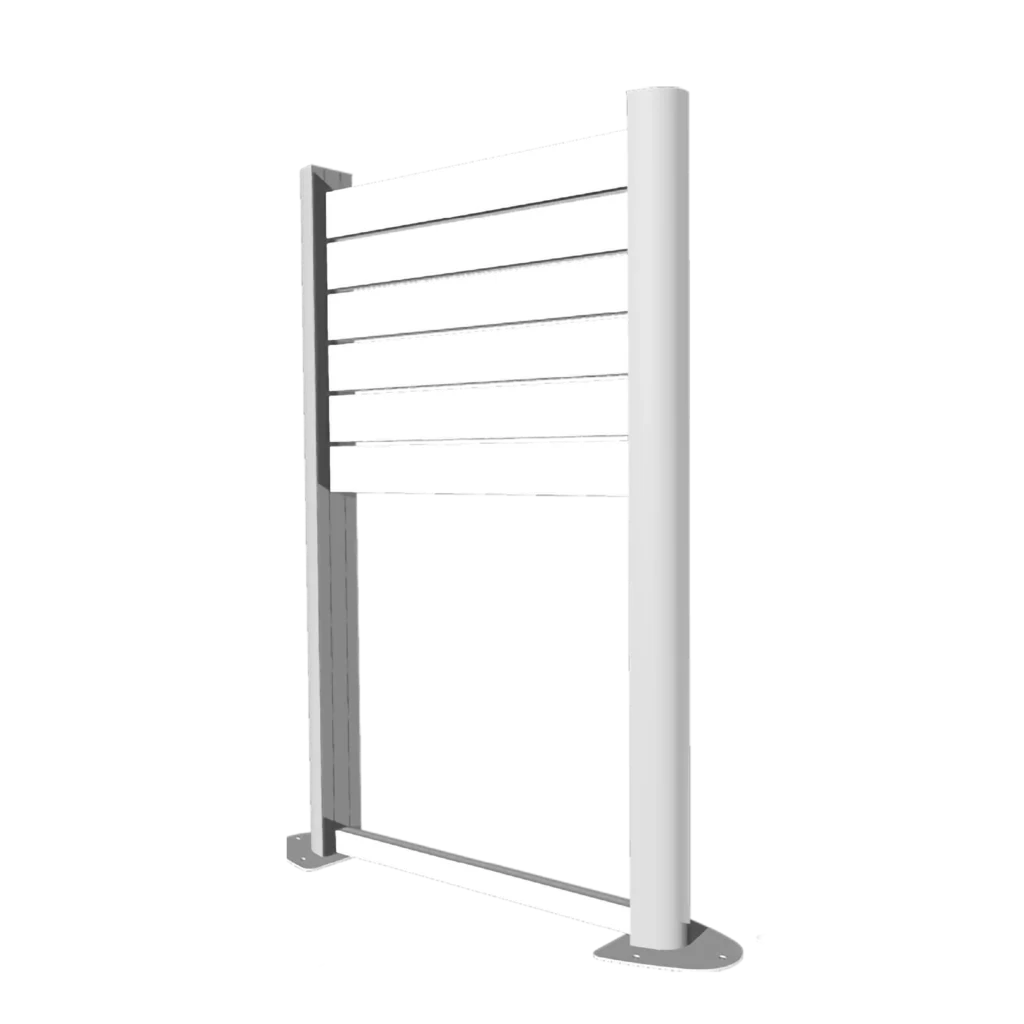 Mobilier urbain Kikaffich – Panneau en milieu urbain