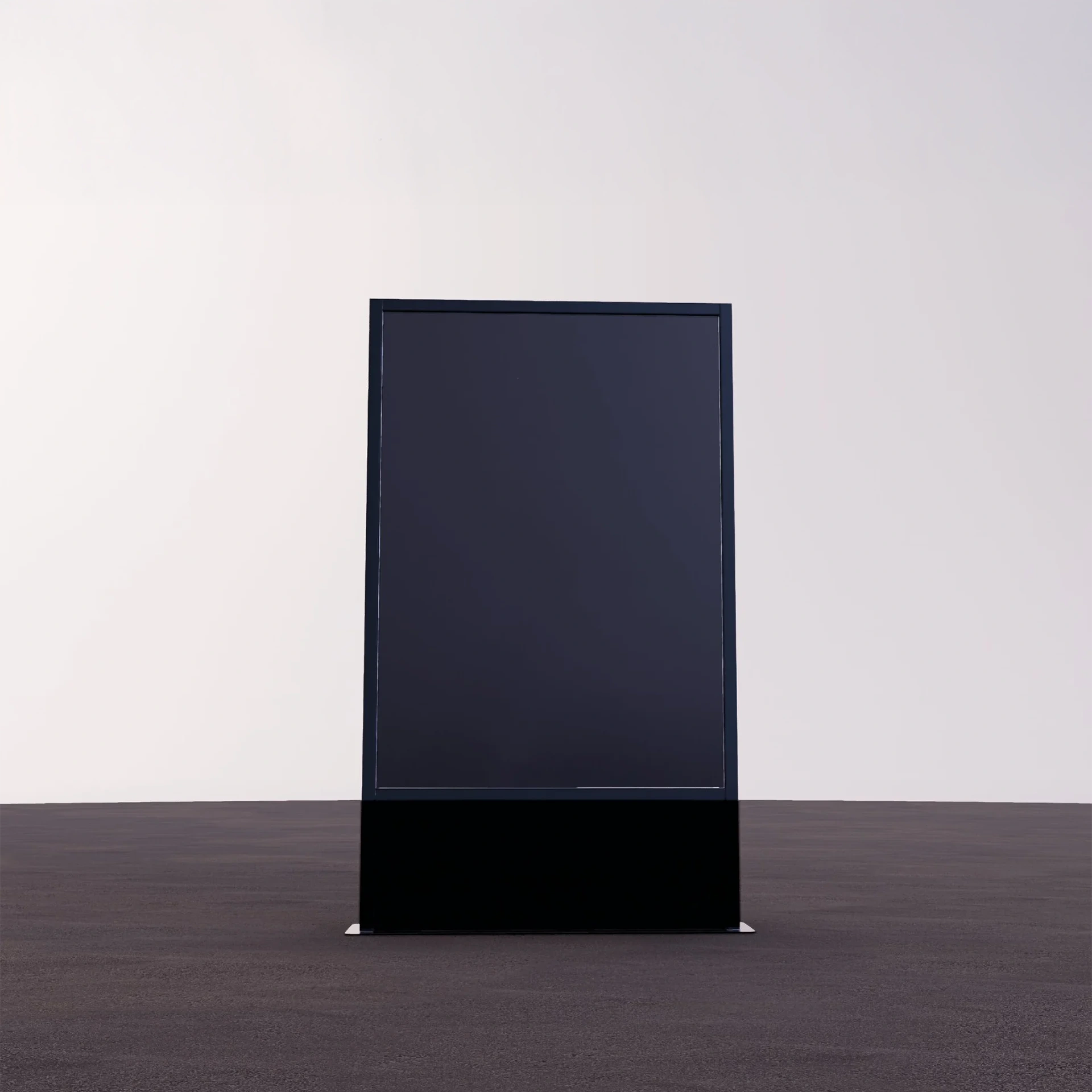Totem lumineux en aluminium Kikaffich – Éclairage LED intégré