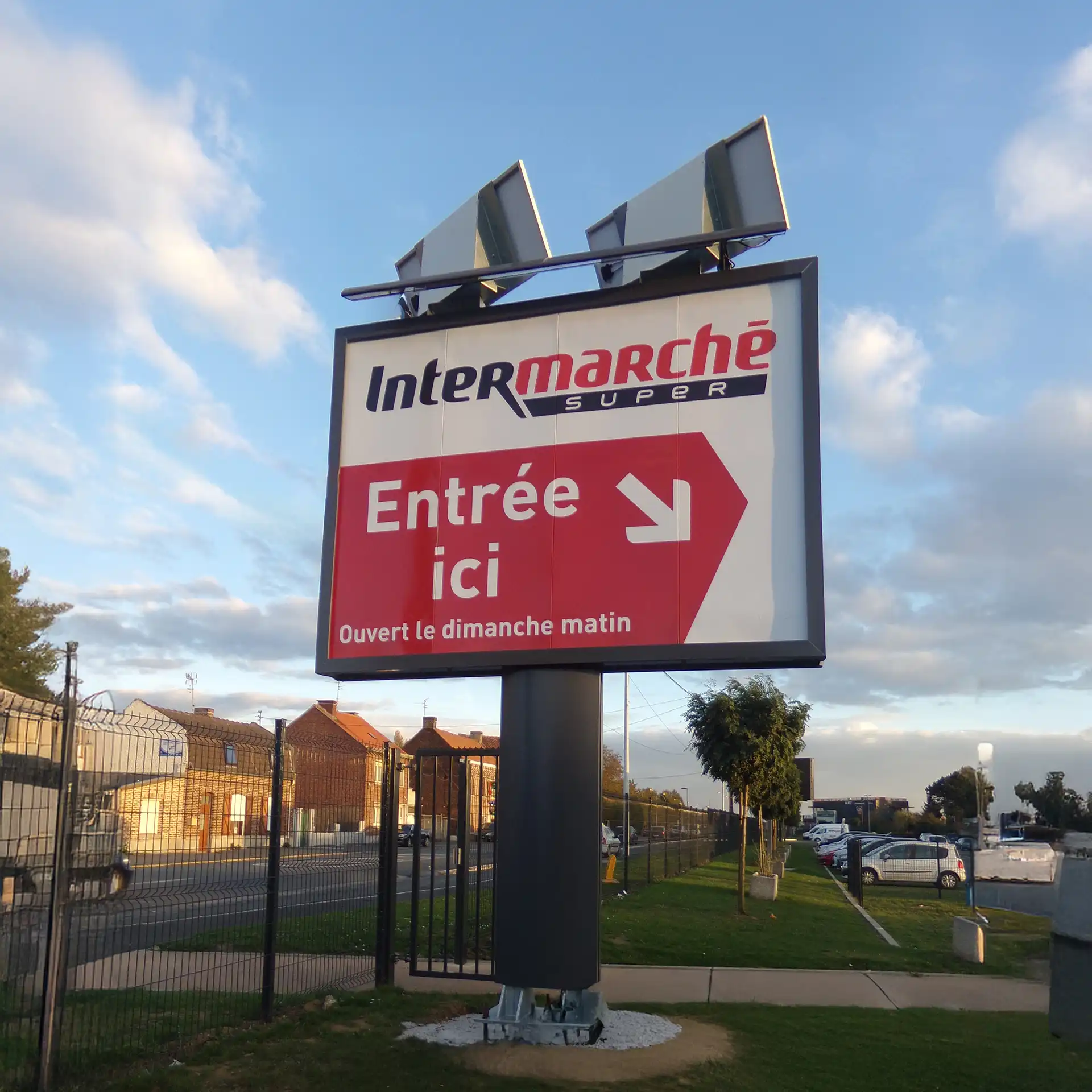 Rampe d'éclairage photovoltaïque Kikaffich – Accessoire panneau