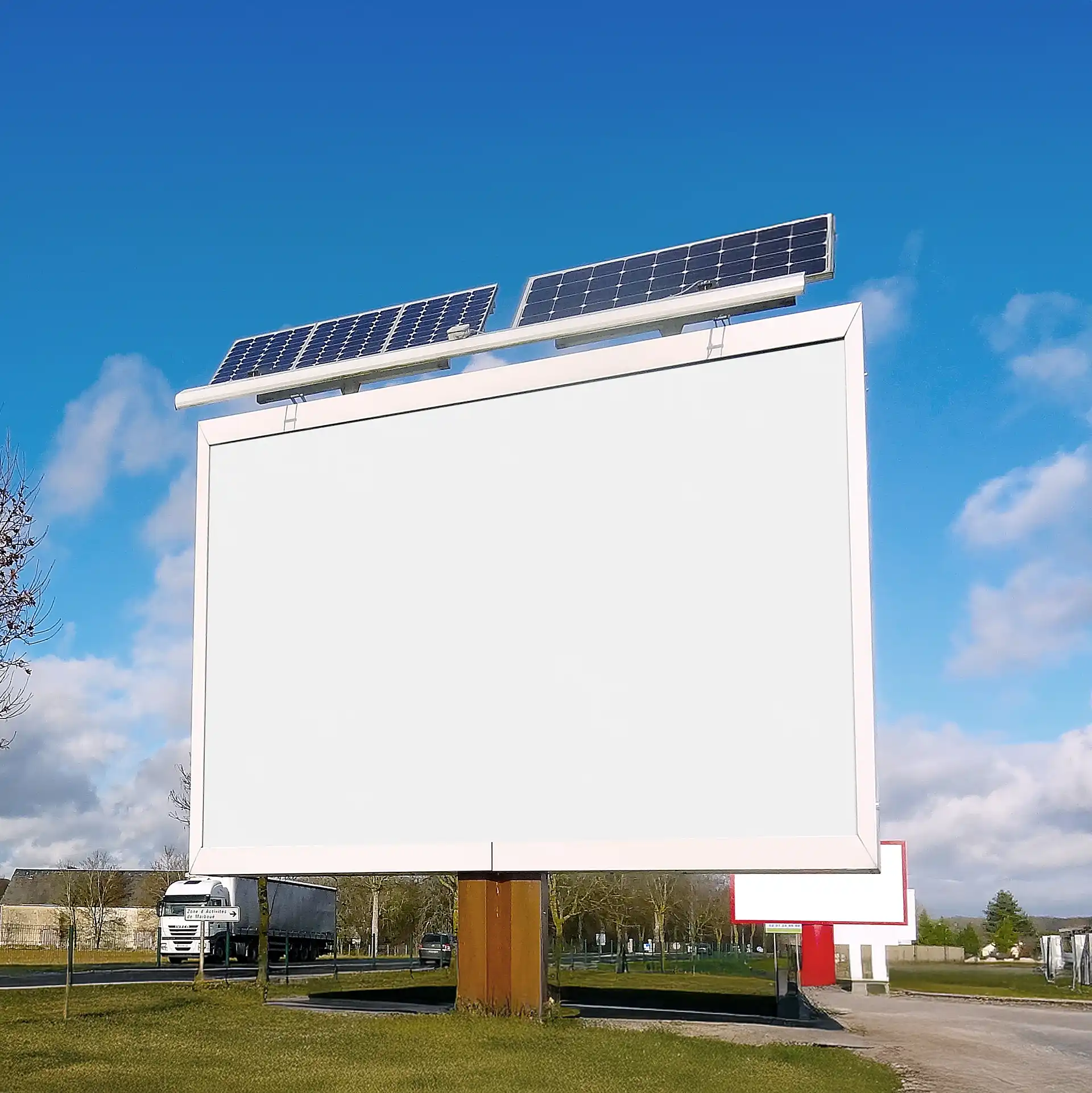 Rampe d'éclairage LED Kikaffich – Accessoire pour panneau d'affichage