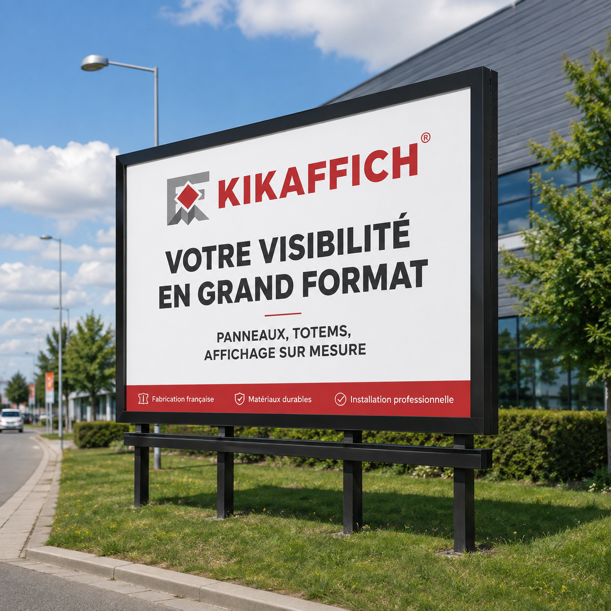 Écran LED publicitaire – Panneau numérique connecté